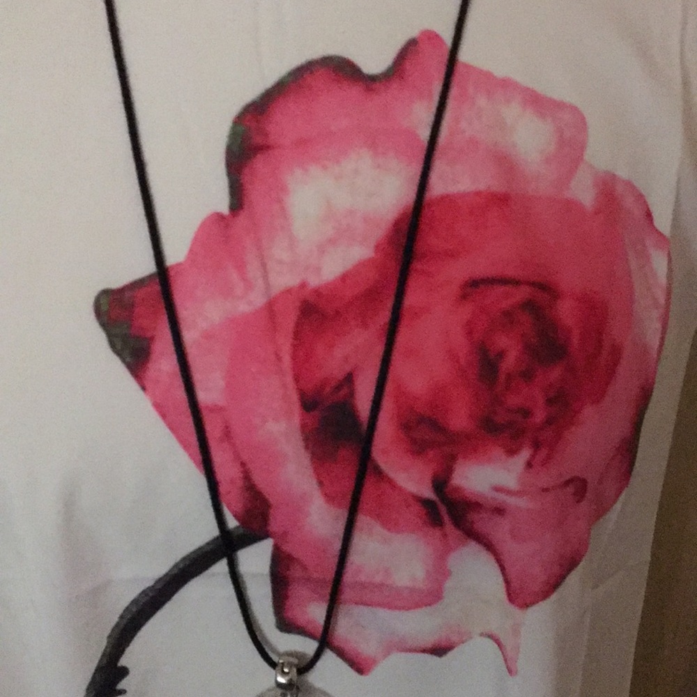 Beautiful Rose design slip dress/beach cover - Picture 4 of 8